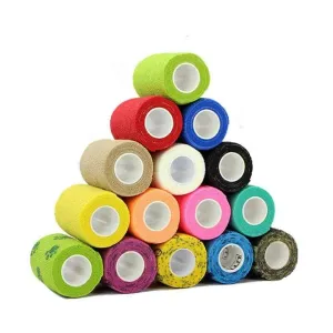 التفاف ، ضمادات متماسكة للف البيطري . Wrap, cohesive bandages for veterinary wrapping