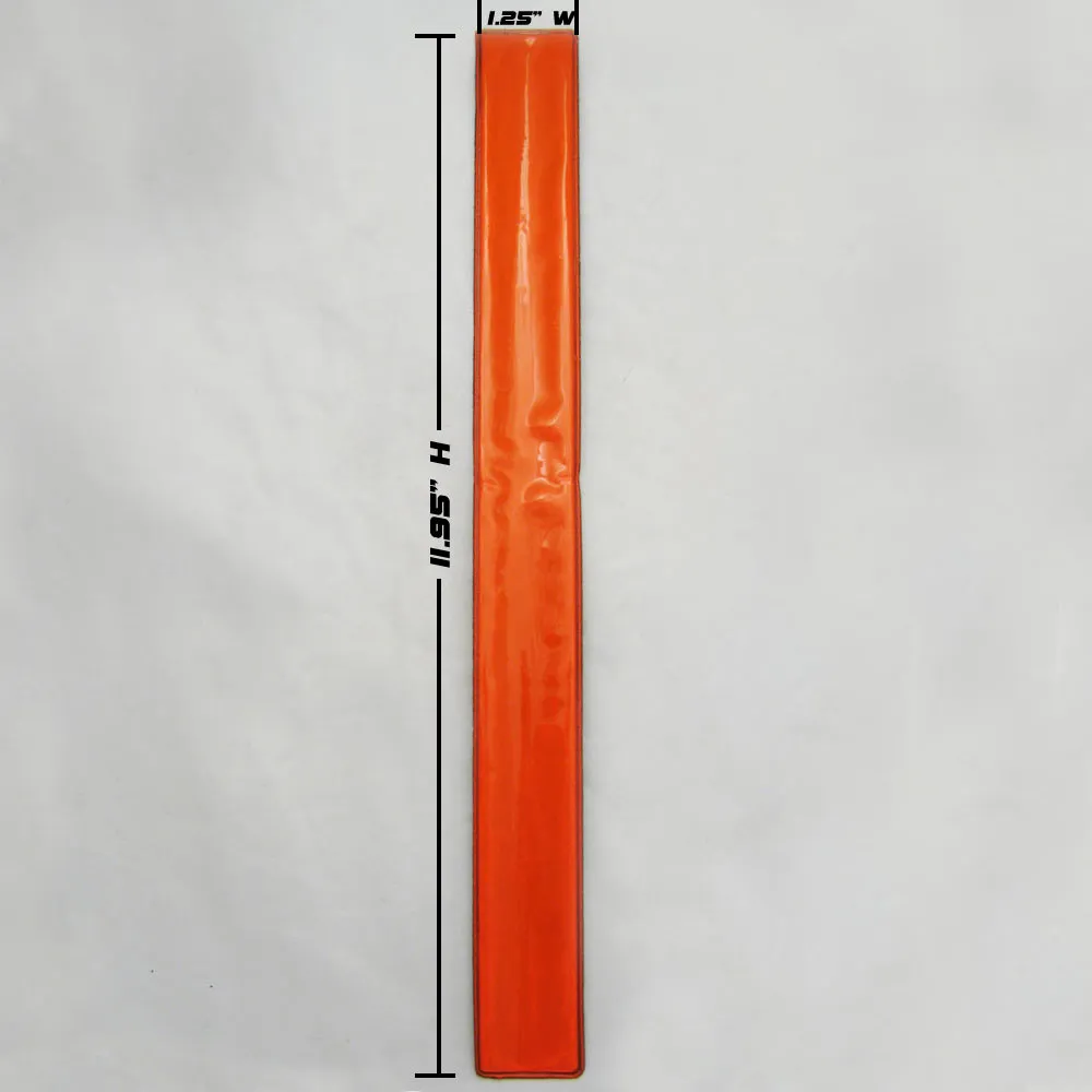 1 High Visibility Reflective Wrist Band Safety Arm Night Biking Traffic Running