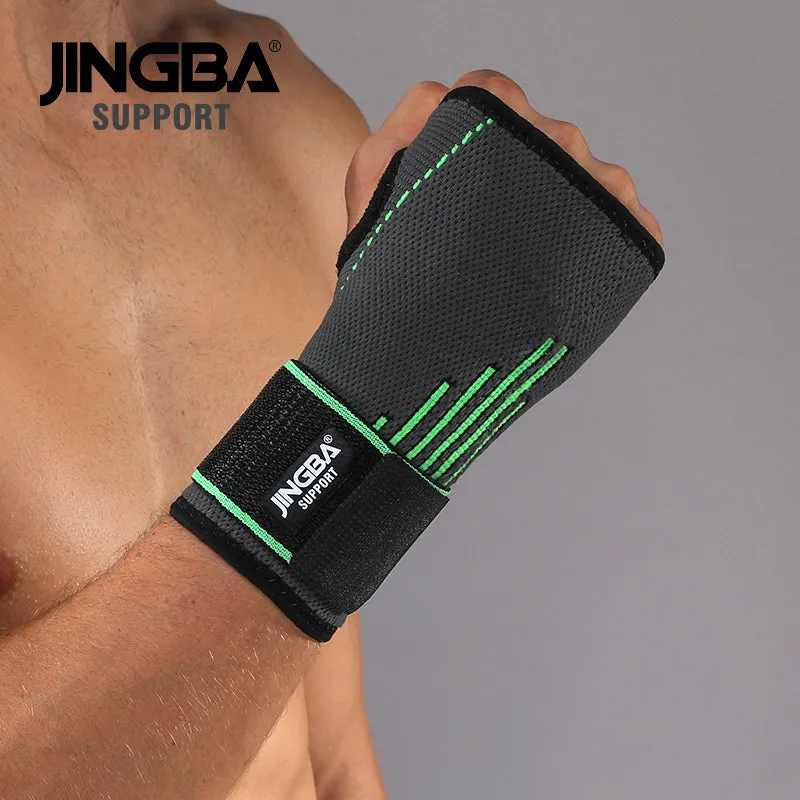 Adjustable Wrist Brace - Sports Protector with Thumb Support and Elastic Wristbands