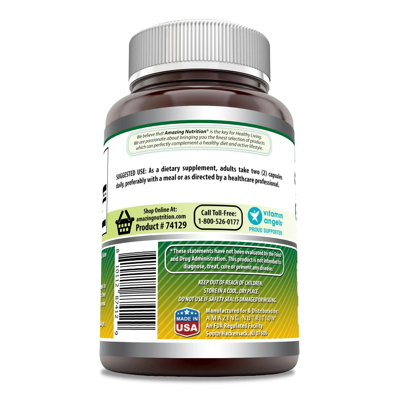 Amazing Formulas Glucosamine Sulfate | 500 Mg | 240 Capsule