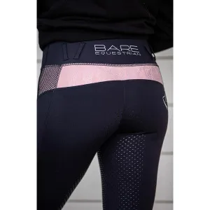 BARE Equestrian Performance Riding Tights - Rose