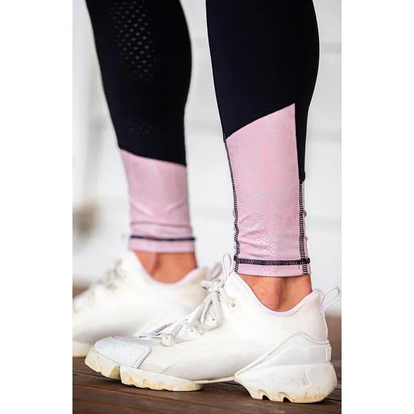 BARE Equestrian Performance Riding Tights - Rose
