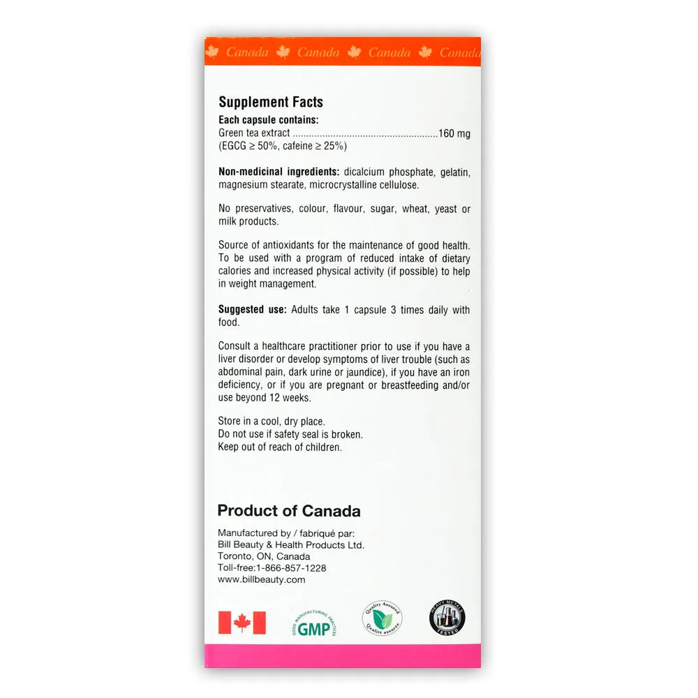 BILL Natural Sources® Diamond X-Trim  160mg 120 Capsules