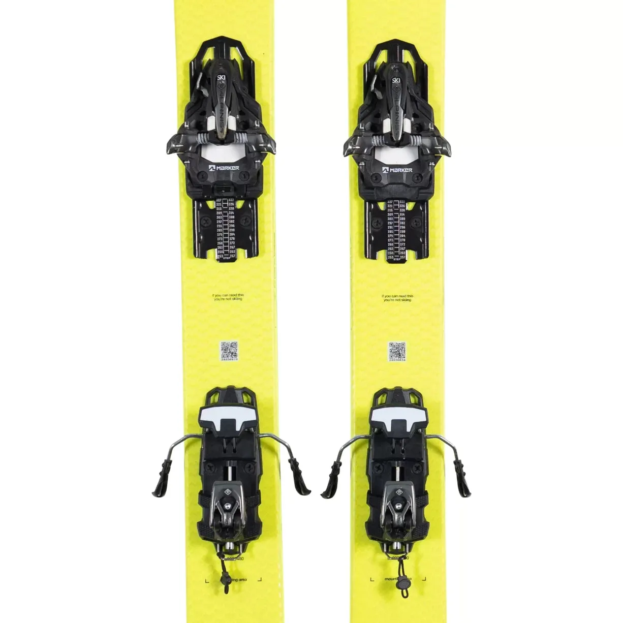 Black Crows Orb Freebird Skis 2025 w/ Marker Alpinist 10 Alpine Touring Ski Bindings