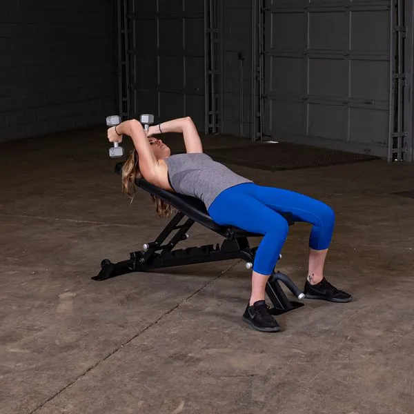 Body Solid ProClub Line Flat, Incline Bench, Black