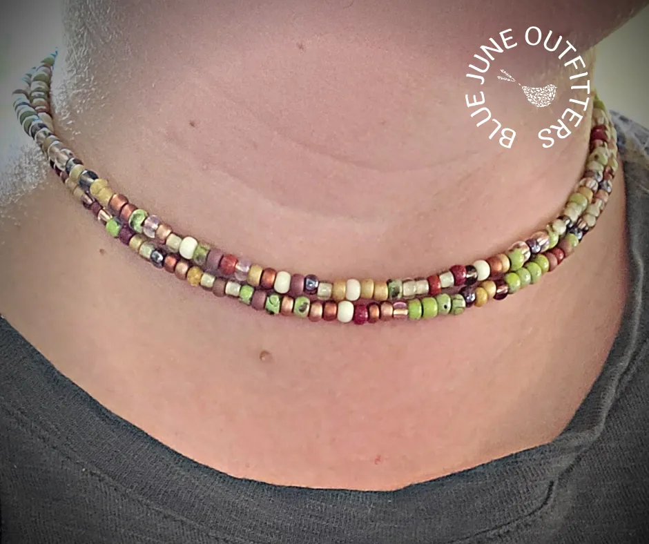 Boho Beaded Wrap Bracelet