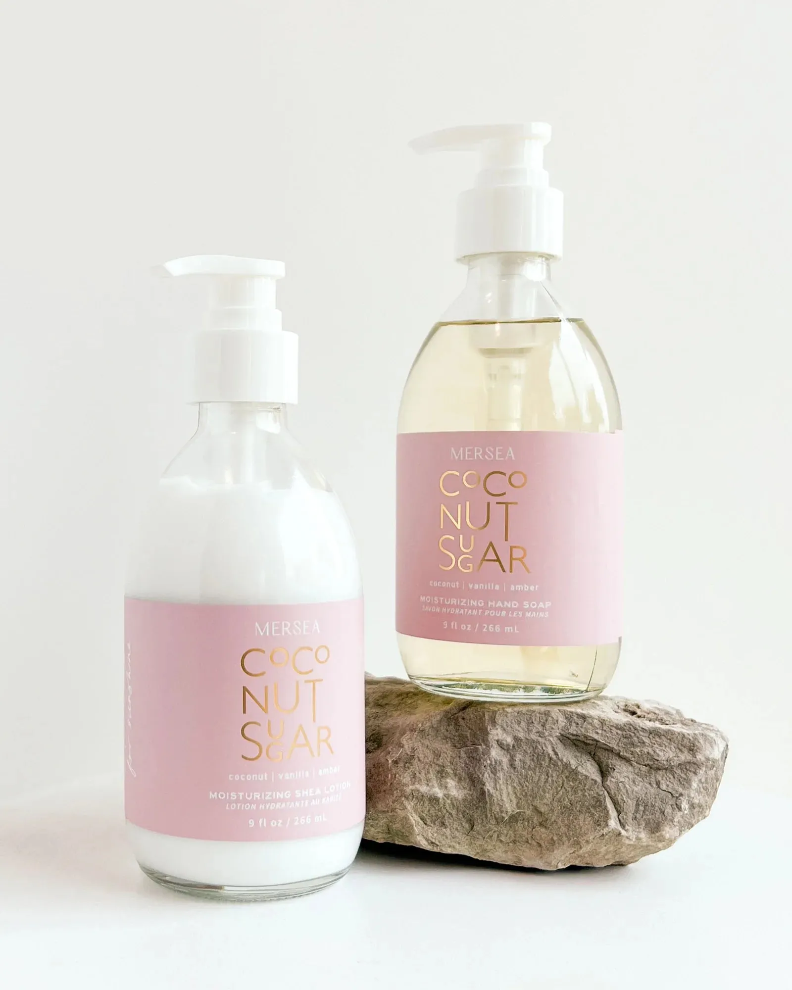 coconut sugar small hand soap 9oz