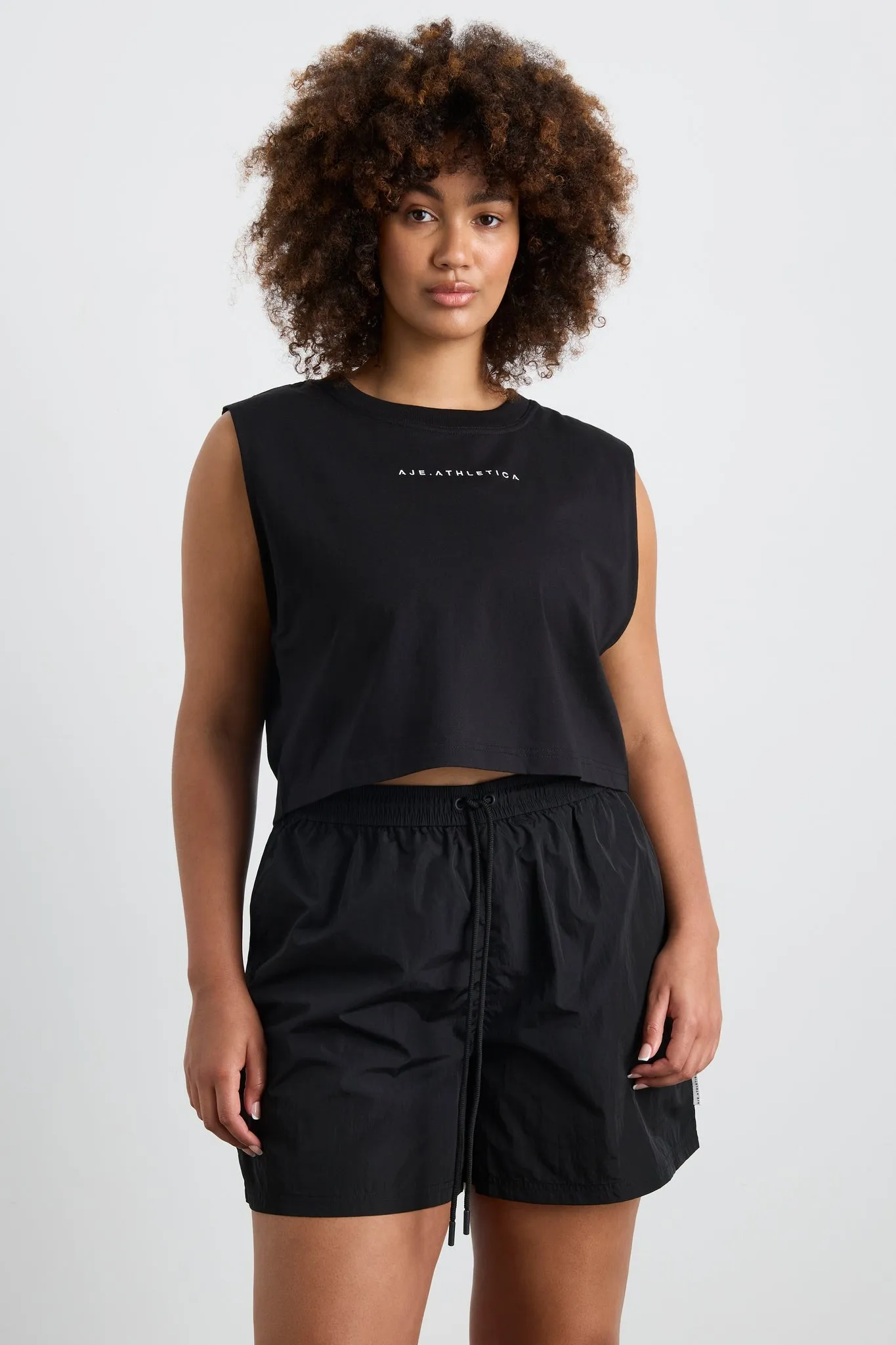 Cropped Jersey Tank 147