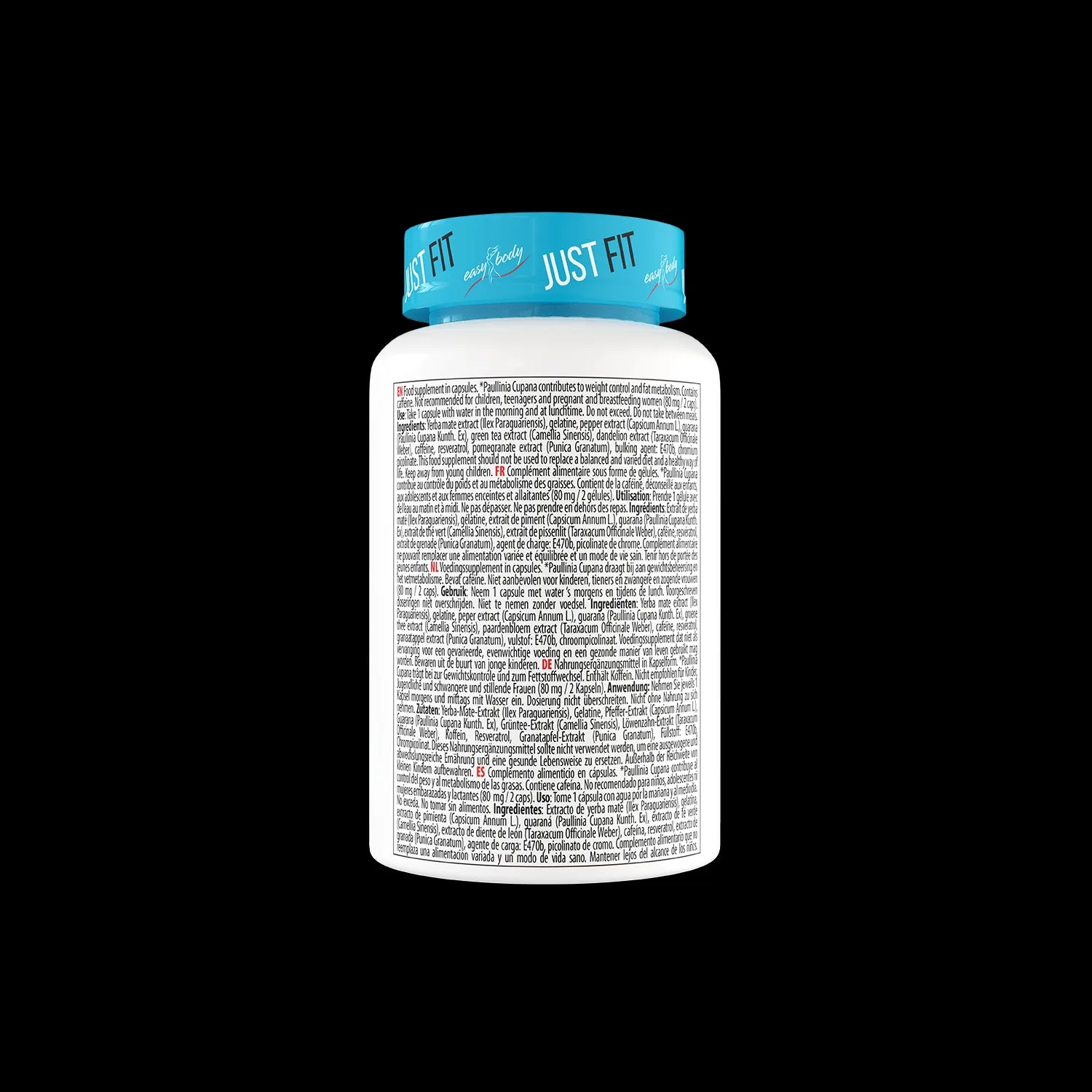 Easy Body Lipitek Fat Burner Weight Loss Caps For Women x 90