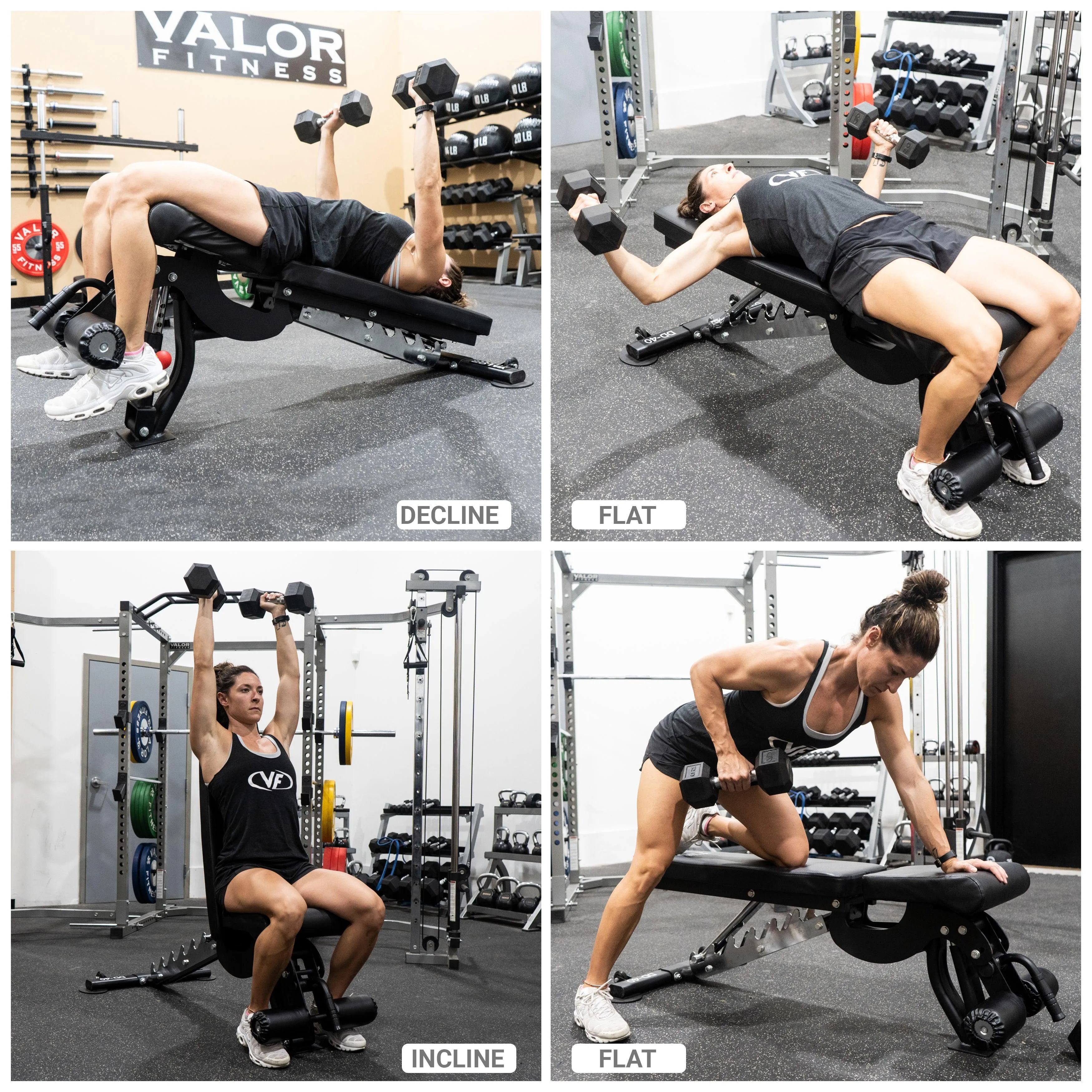 Heavy Duty Flat - Incline - Decline Weight Bench
