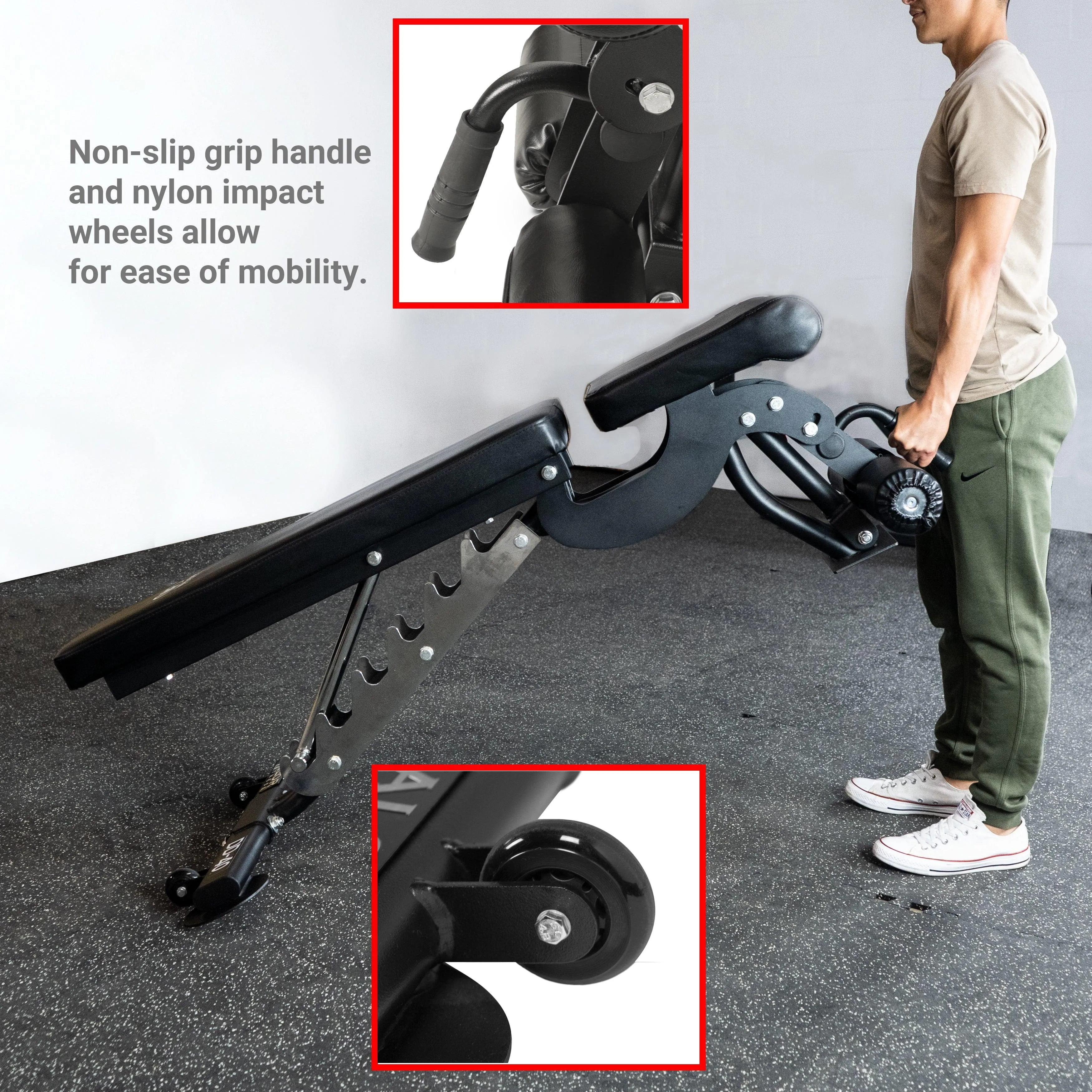 Heavy Duty Flat - Incline - Decline Weight Bench