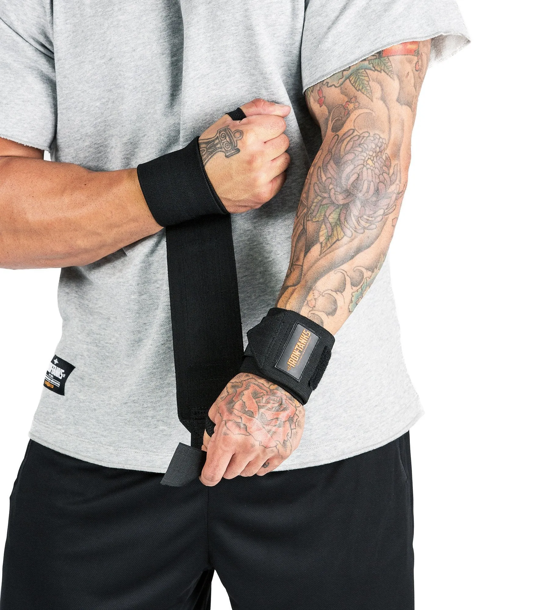 Juggernaut Wrist Wraps - Immortal Black