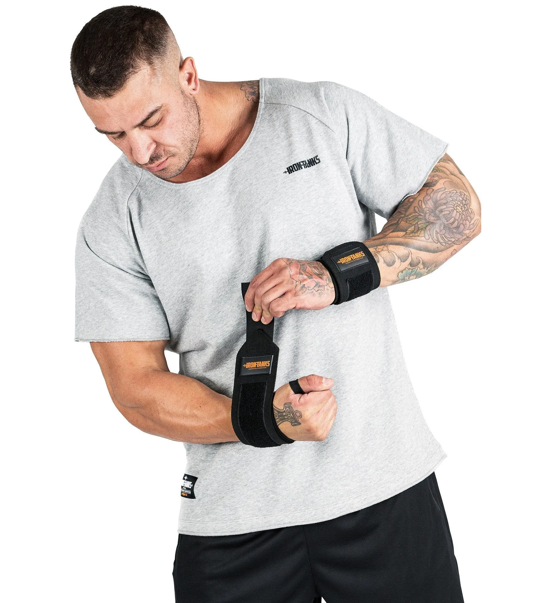 Juggernaut Wrist Wraps - Immortal Black