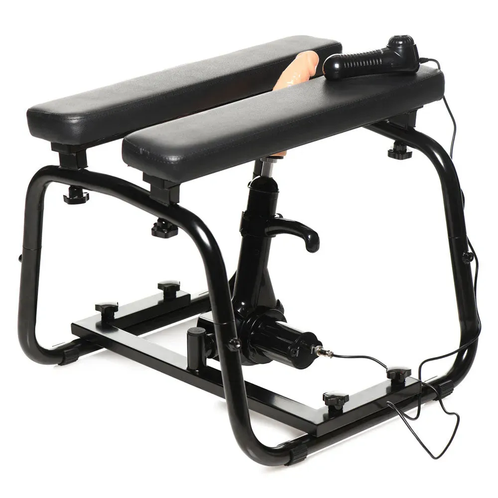 LoveBotz Bangin Bench Deluxe with Sex Machine -  Sex Bench with Mains Powered Machine
