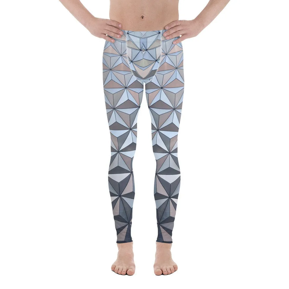 Men's Spaceship Earth Inspired Leggings