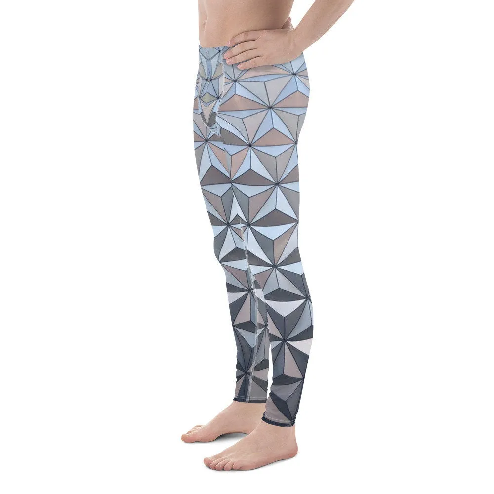 Men's Spaceship Earth Inspired Leggings
