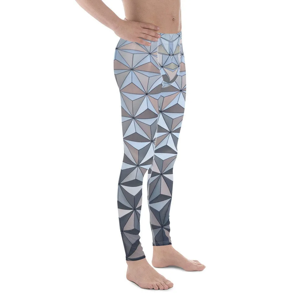 Men's Spaceship Earth Inspired Leggings