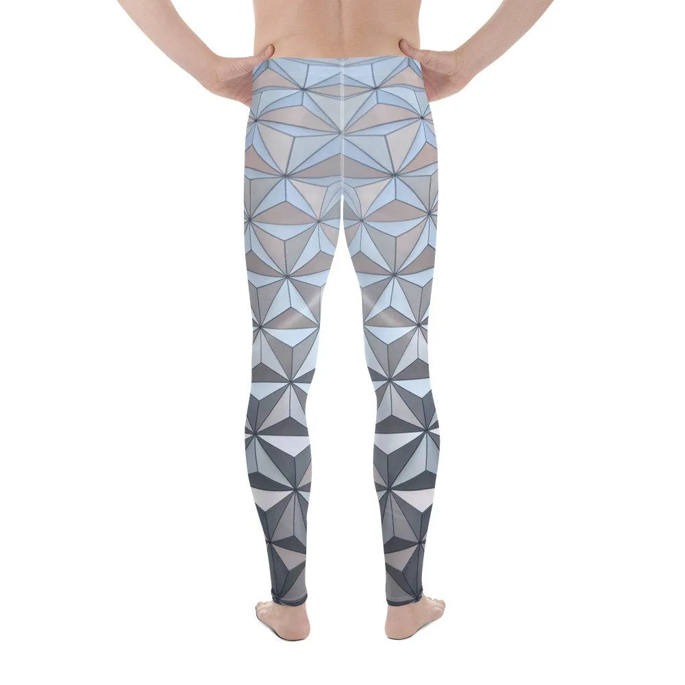 Men's Spaceship Earth Inspired Leggings