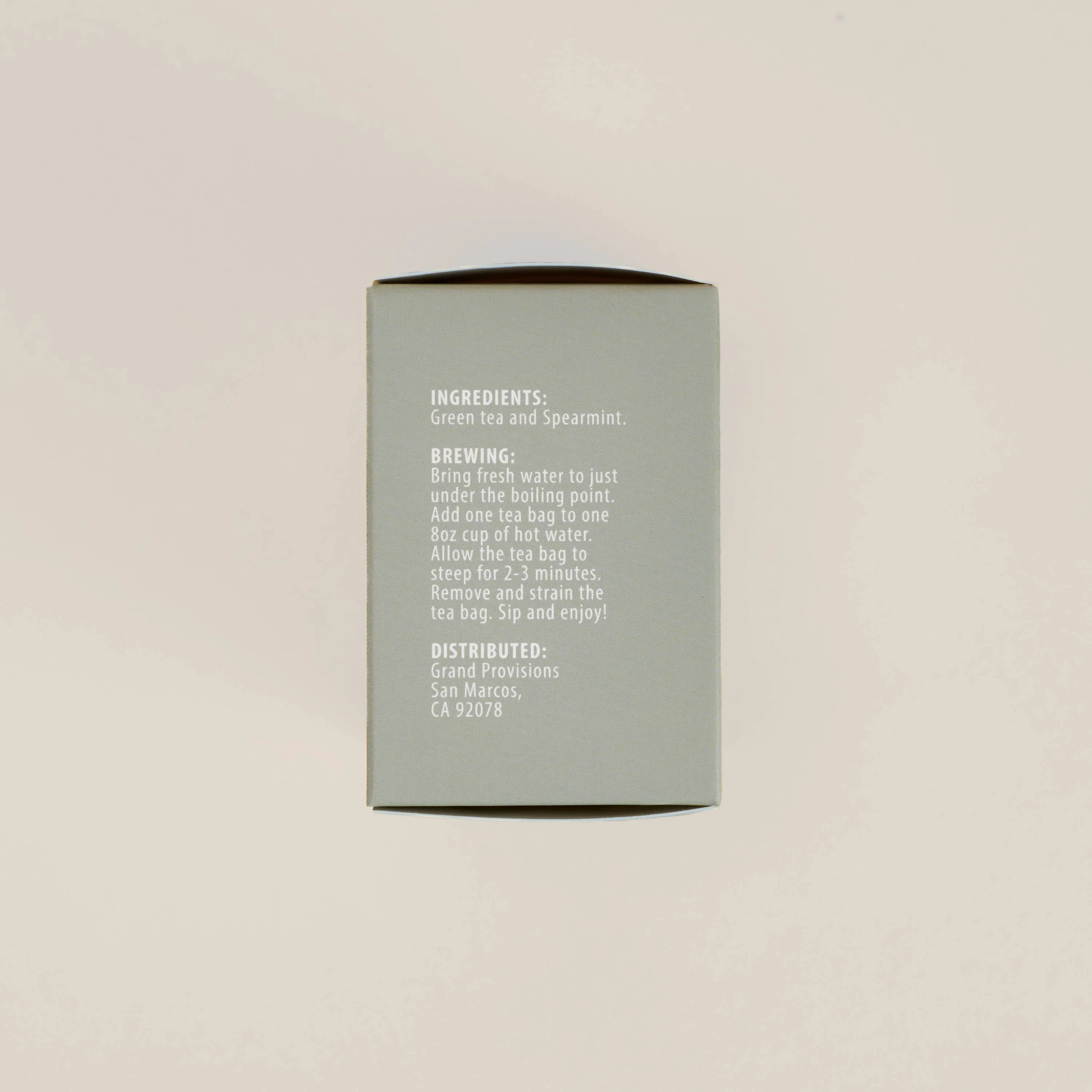 Moroccan Mint Green Tea