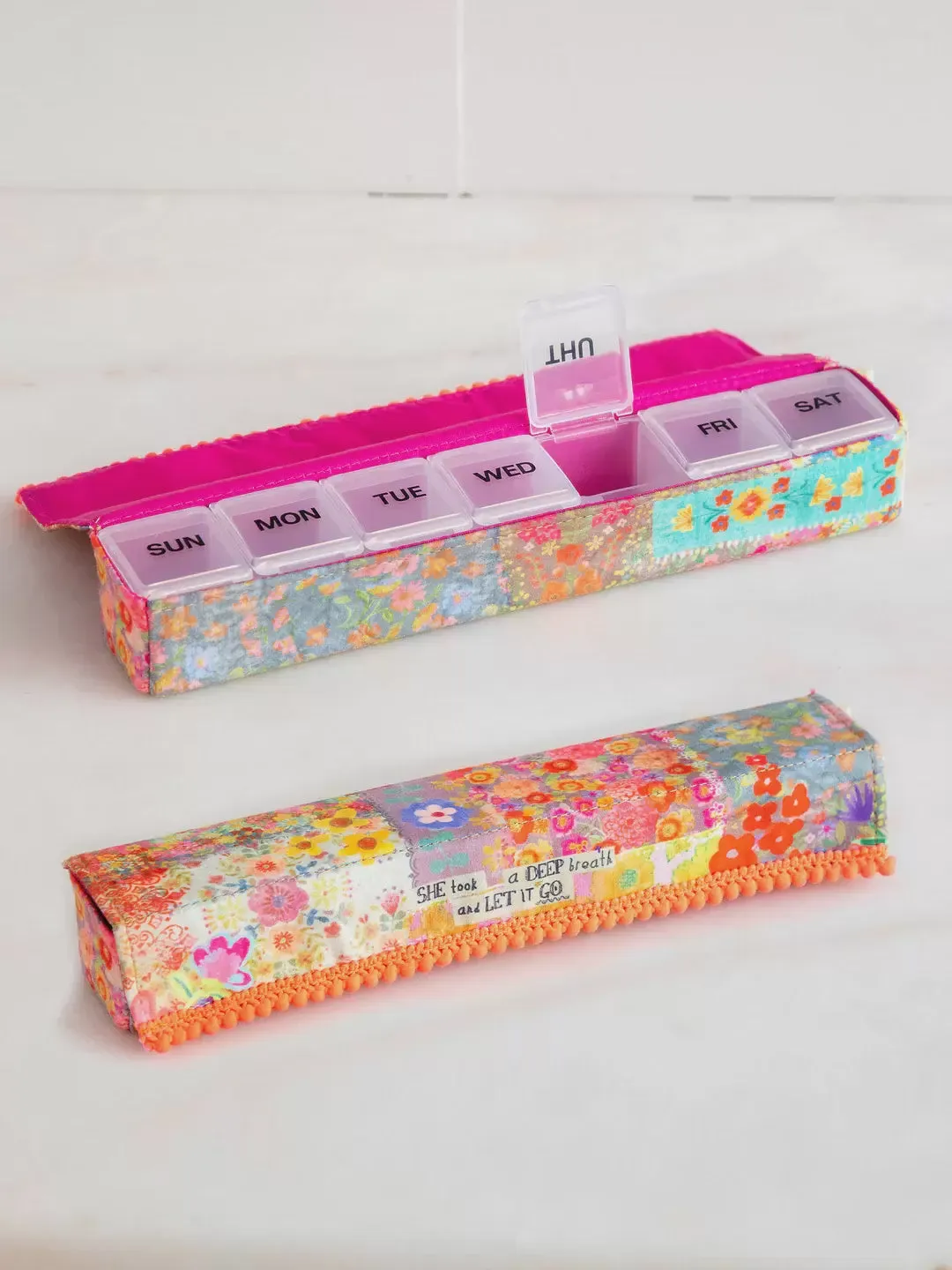 Natural Life Weekly Pill Pouch Organiser Deep Breath 042