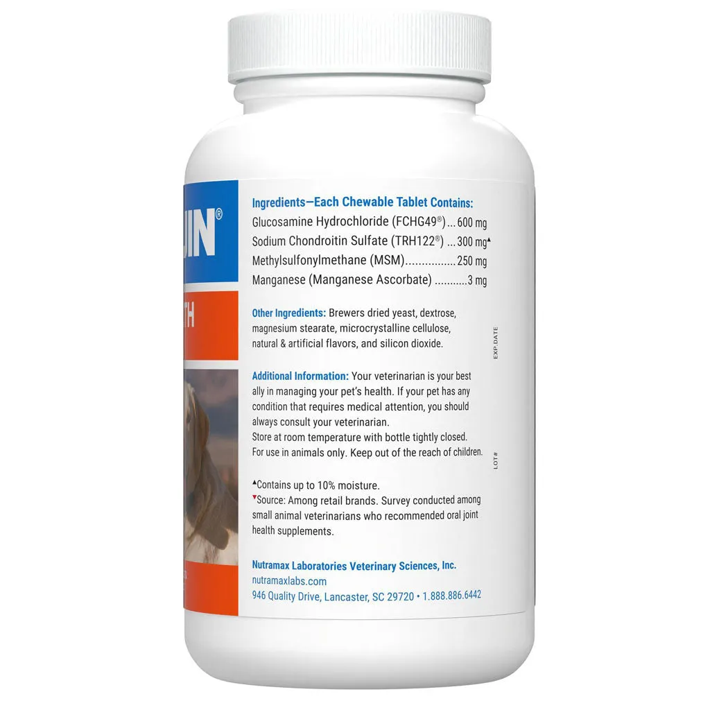 Nutramax Cosequin Maximum Strength Joint Health Supplement for Dogs - With Glucosamine, Chondroitin, and MSM