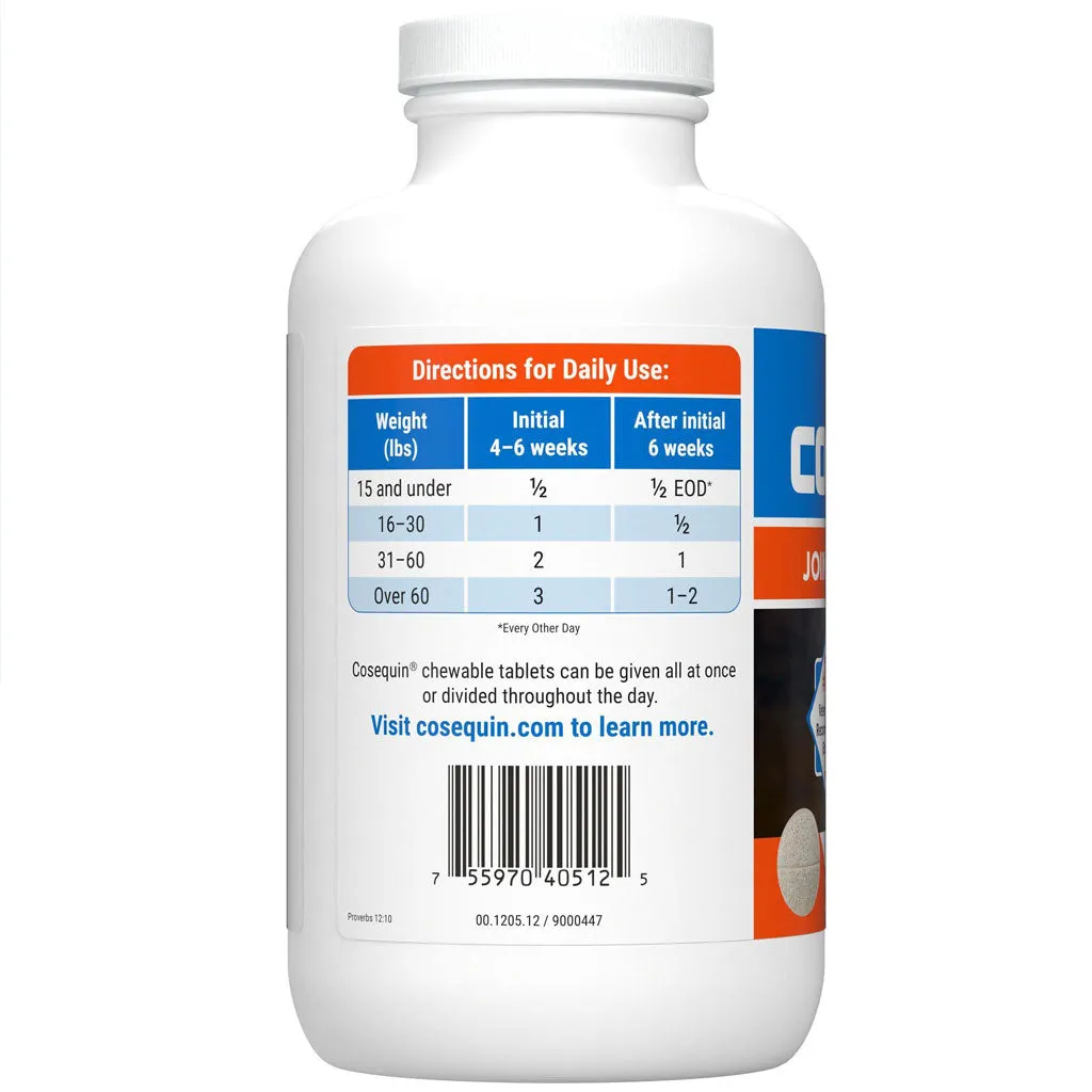 Nutramax Cosequin Maximum Strength Joint Health Supplement for Dogs - With Glucosamine, Chondroitin, and MSM
