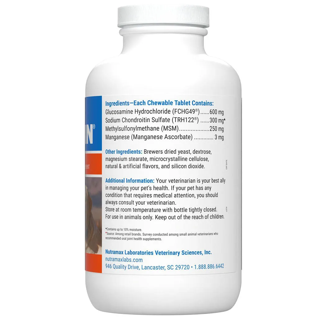 Nutramax Cosequin Maximum Strength Joint Health Supplement for Dogs - With Glucosamine, Chondroitin, and MSM