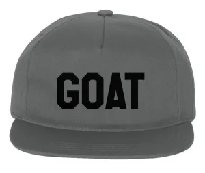 "GOAT" Embroidered Snapback Cap