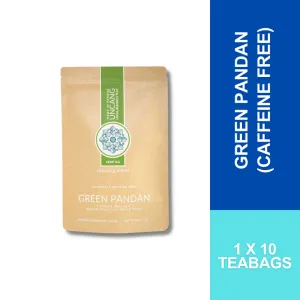 UNCANG TEA: Green Pandan : Pandan Butterfly Pea Floral Tea