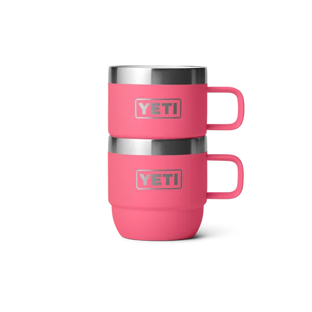 YETI RAMBLER 6OZ (177ML) MUG 2 PACK - TROPICAL PINK